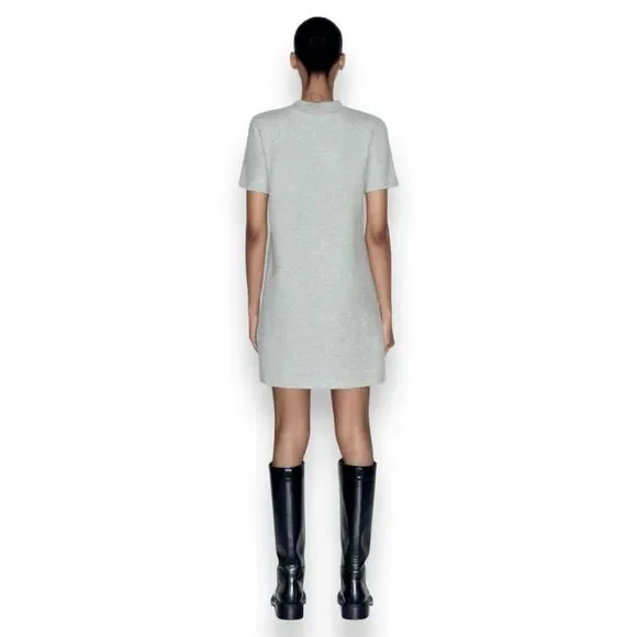 ❌❌ NOT FOR SALE Zara Gray Soft Sweater Mini Dress Sz Medium - Picture 3 of 11